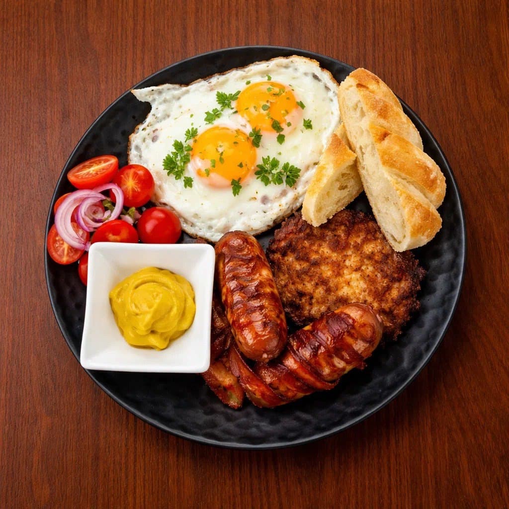 German breakfast — Restaurant Oda, Bečići
