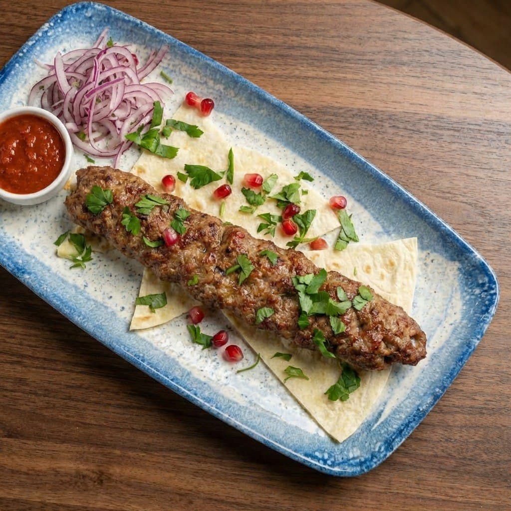 Lamb kebab — Restaurant Oda, Bečići