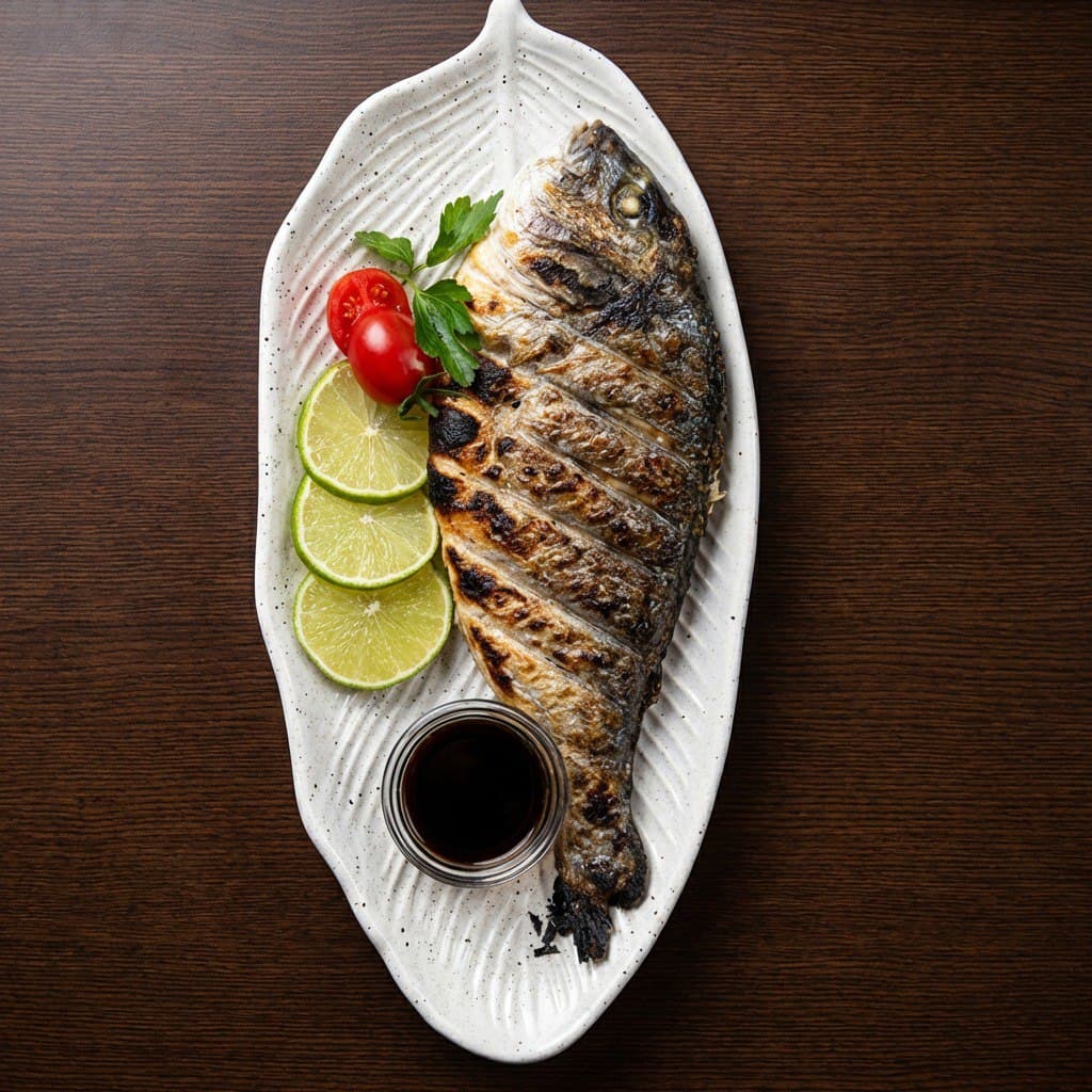 Dorado (sea bream) — Restaurant Oda, Bečići