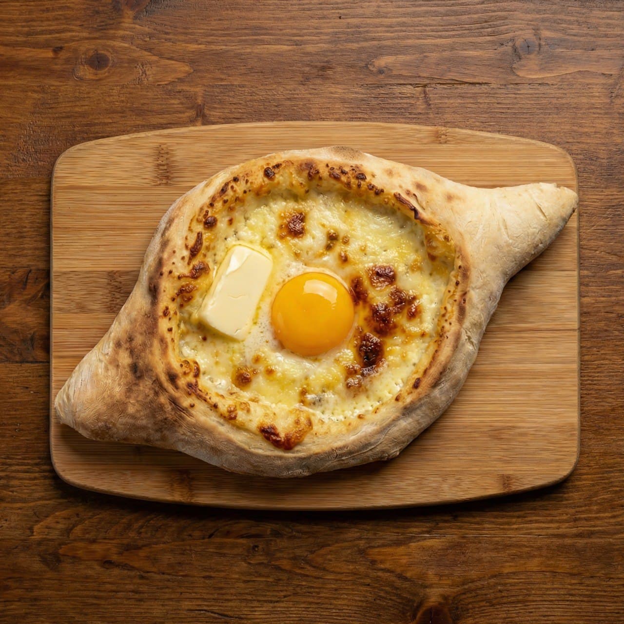 Adjarian khachapuri